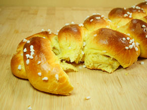 La brioche filante tressée