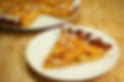 Tarte feuilletée aux pommes et aux amandes