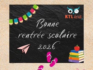 Bonne rentrée à tous.