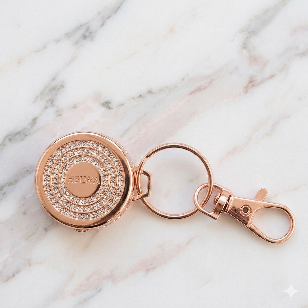 Thumbnail: Helwa Stainless Steel Keychain