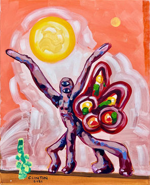 Ta-Da. Oil on canvas. 40x50cm. 2021