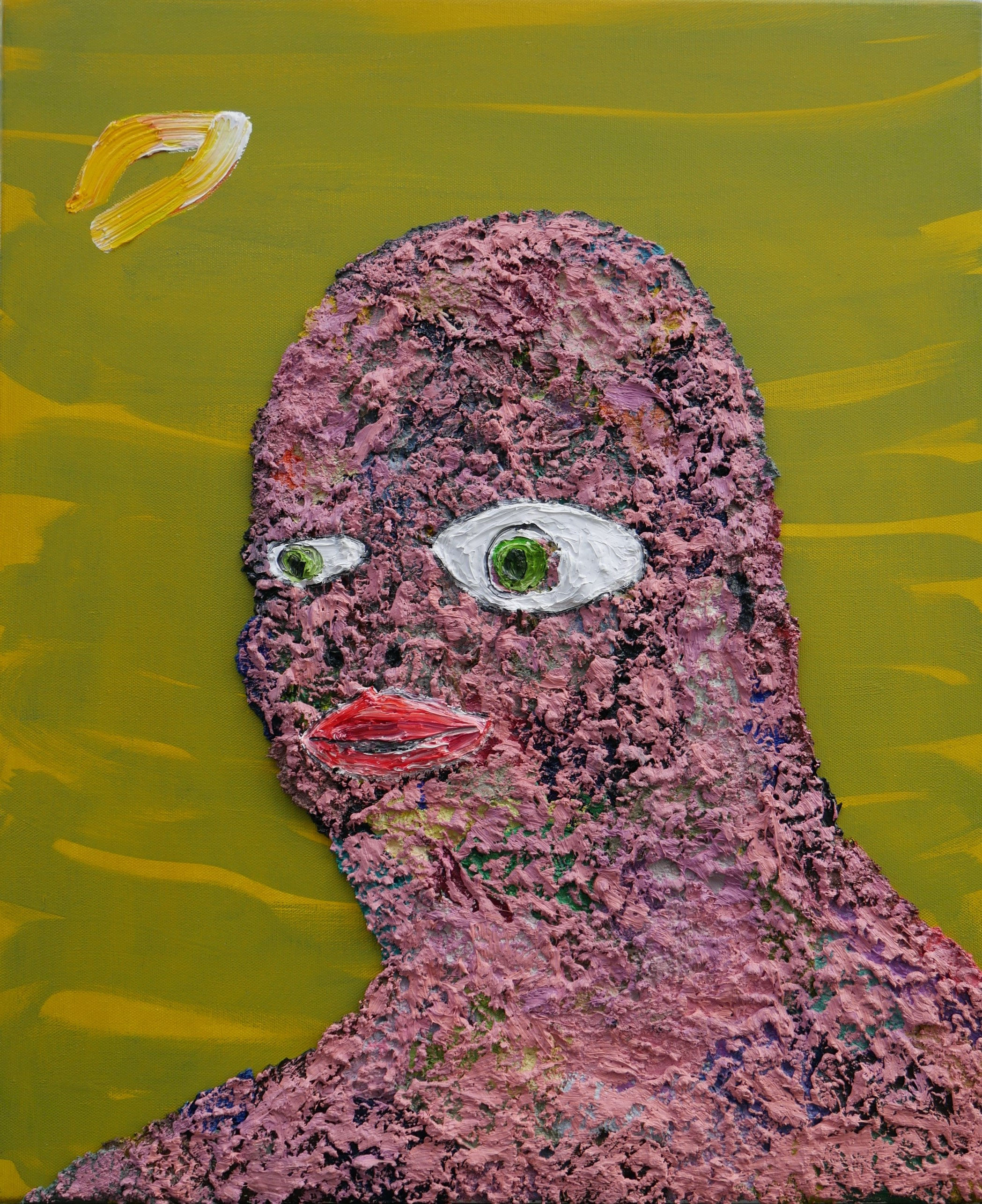 Rough complexion. Oil on canvas. 50x60cm. 2019