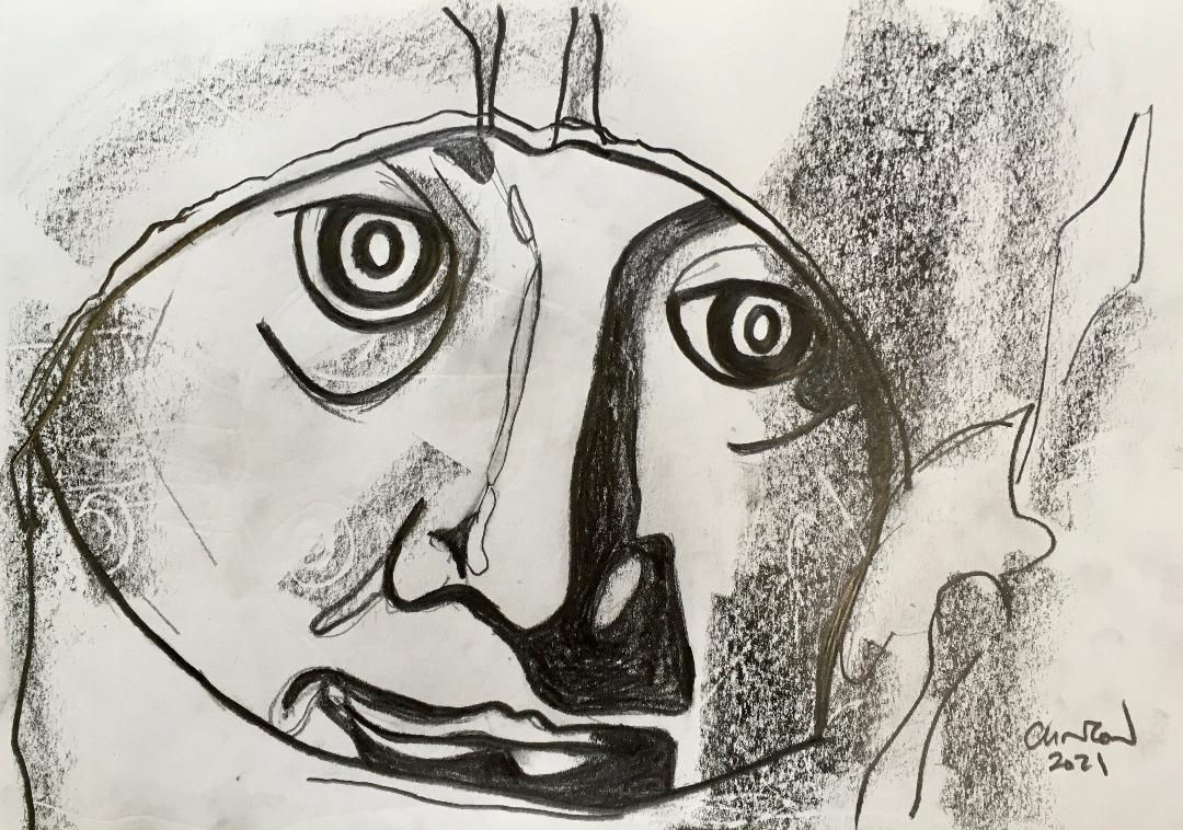 Untitled. Graphite on paper. 29.7cmx21cm. 2021