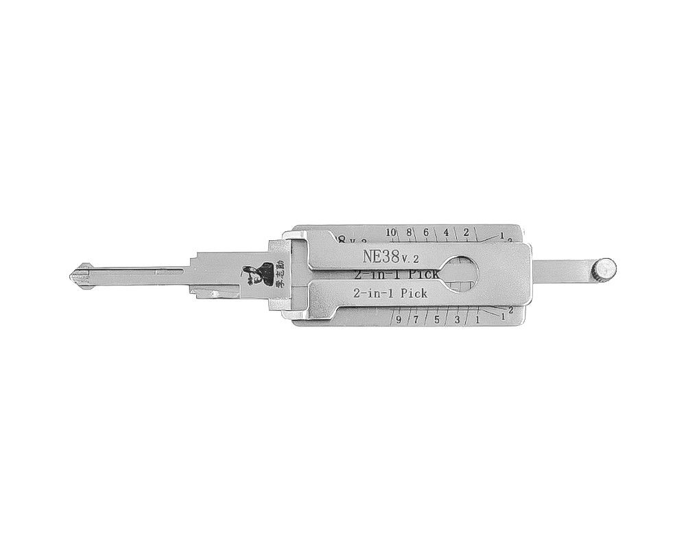 Kml148 NE38 Mr Li Lishi 2 in 1 pick & decoder