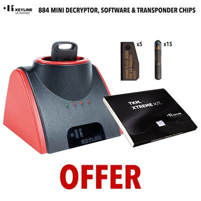 KMRDM003 Keyline 884 mini TKM-XTREMEKIT SOFTWARE AND TRANSPONDER CHIPS OFFER