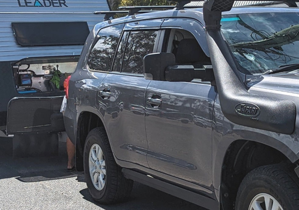 Weigh my caravan and vehicle