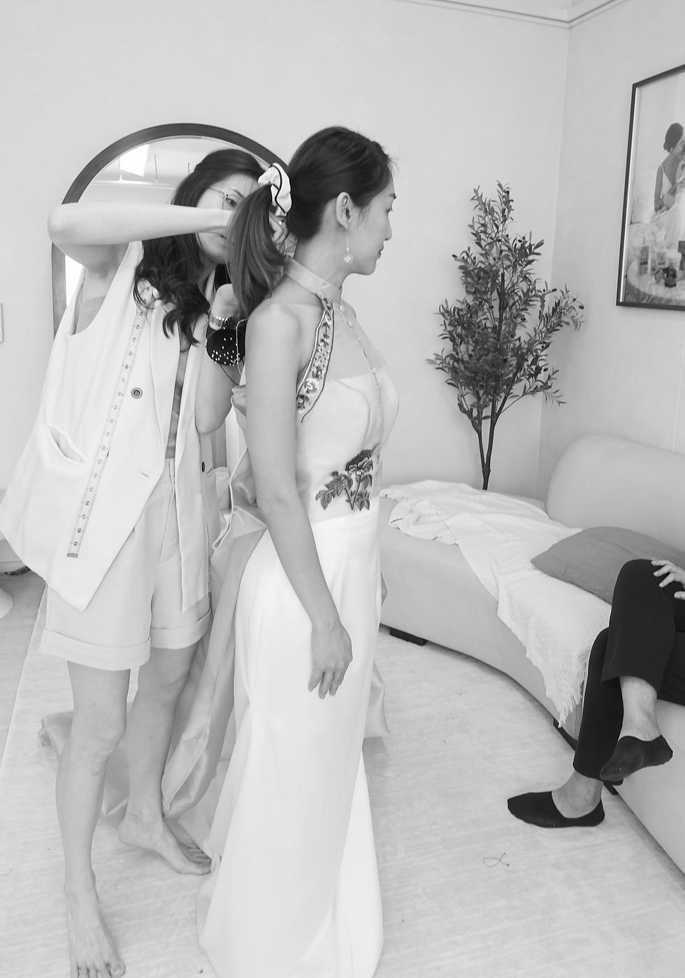 Journeying closely with each bride as her design vision gradually takes shape