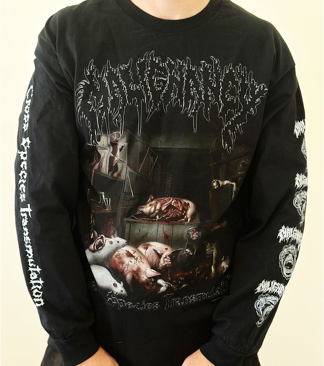 MALIGNANCY - Cross Species Transmutation Longsleeve Front