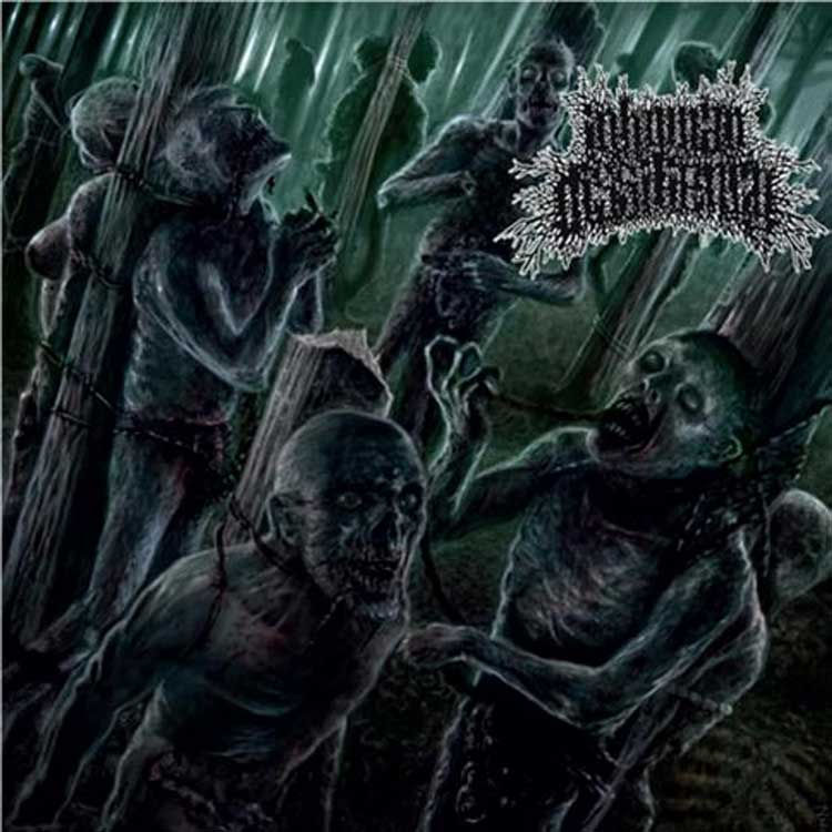 INHUMAN DISSILIENCY - Self Mutilating Death Front Cover