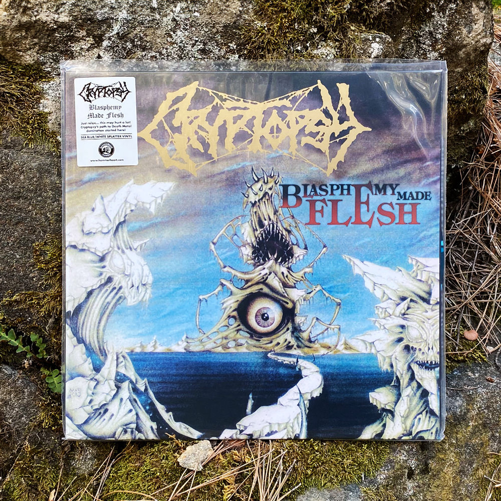 CRYPTOPSY - Blasphemy Made Flesh (12"LP) Vinyl Front cover