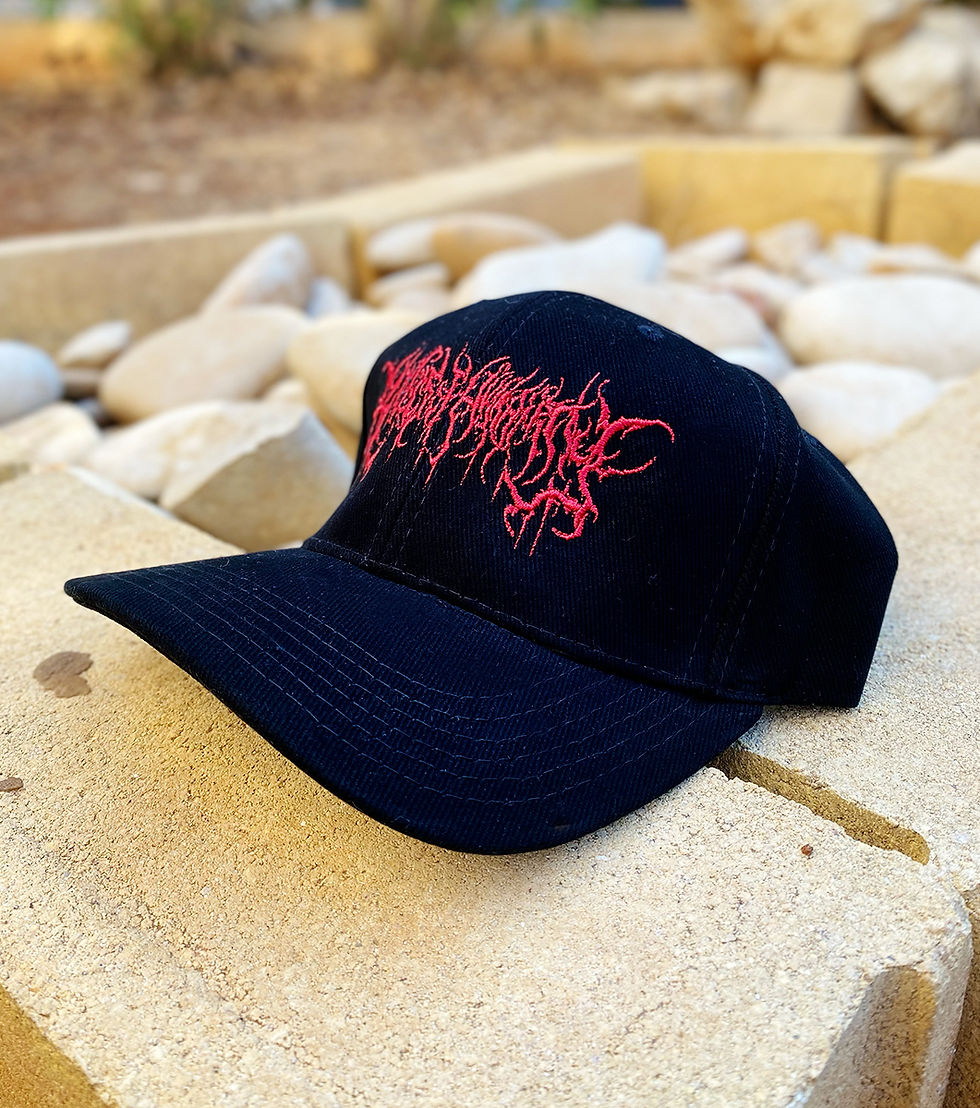 RELICS OF HUMANITY - Red Logo Baseball Cap