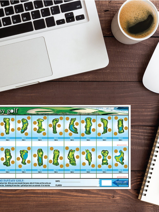 golf scratch off cards