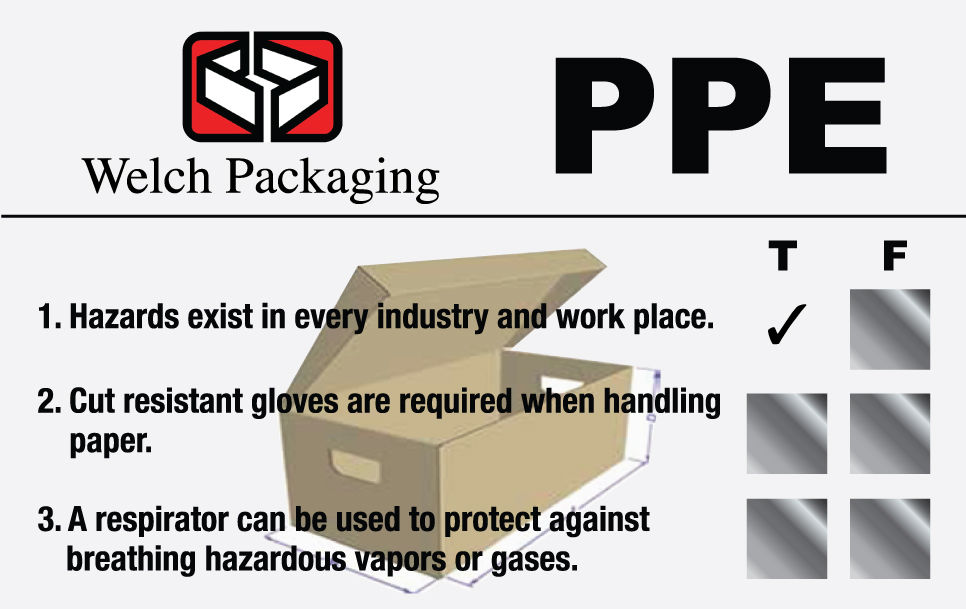 PPE scratch off quiz