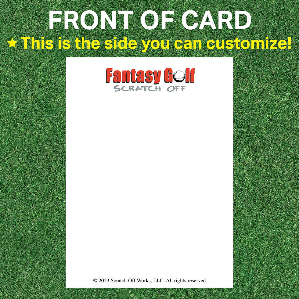 Thumbnail: scratch off score cards