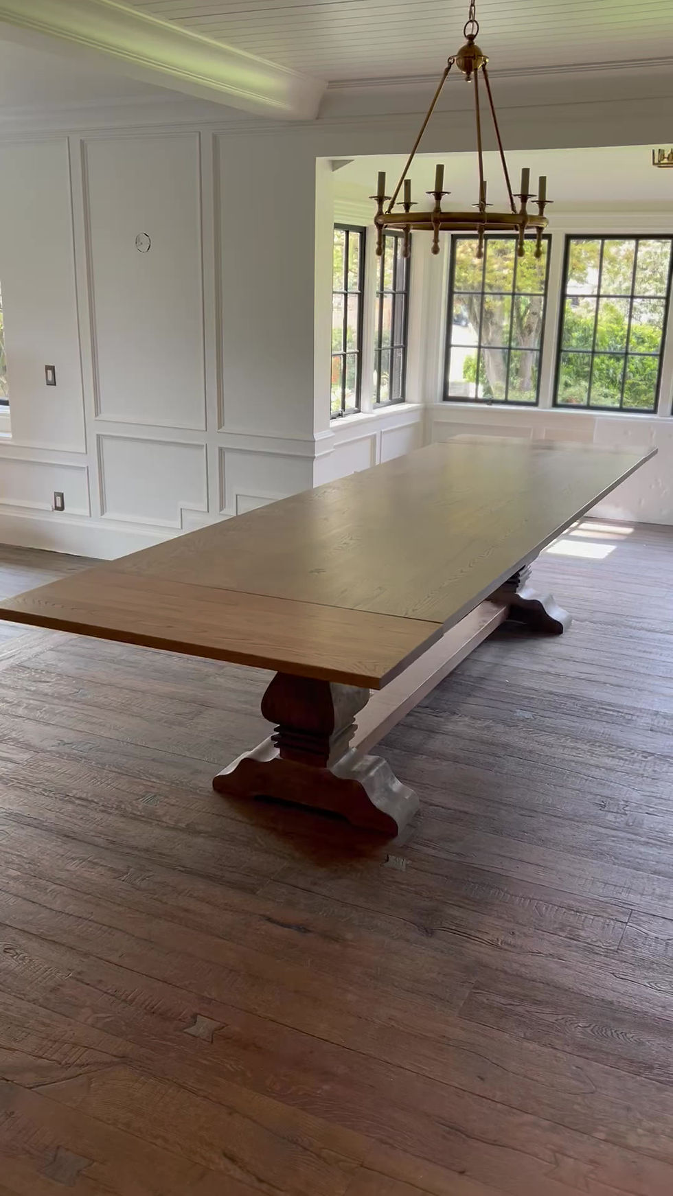 Thumbnail: The Chehalis Balustrade Dining Table