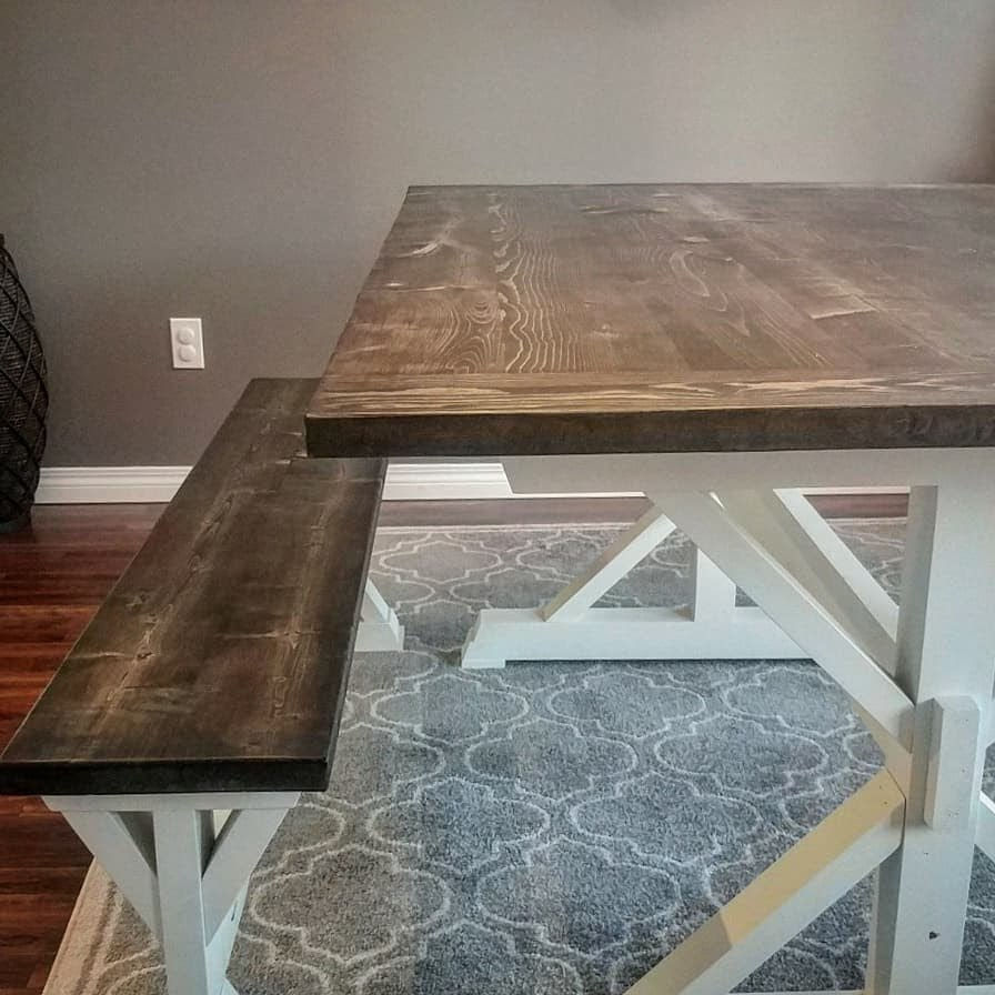 Thumbnail: The handcrafted pine Ryder Lake Dining Table