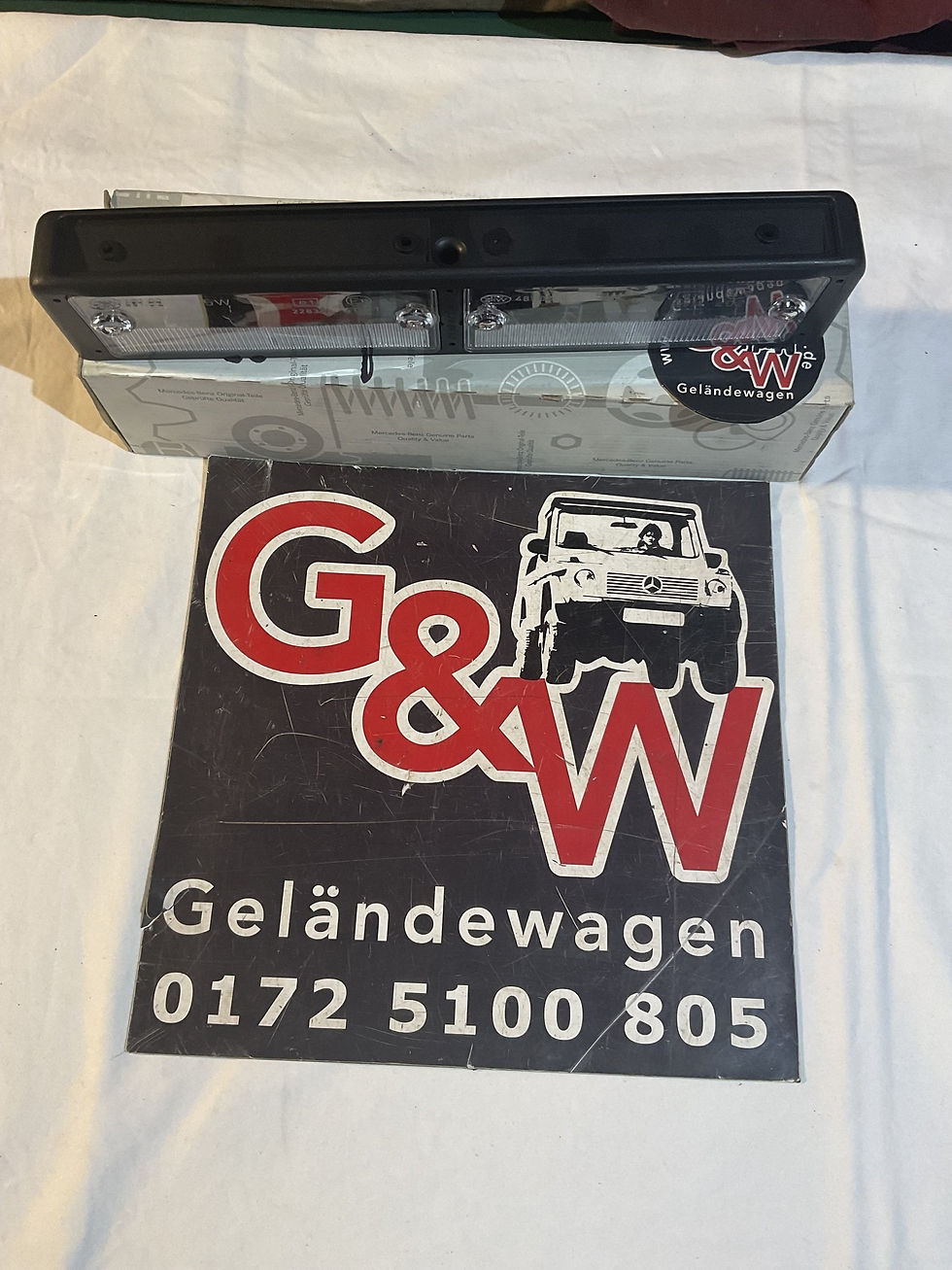 G-Klasse Mercedes Benz GE GD Leuchte für Kennzeich