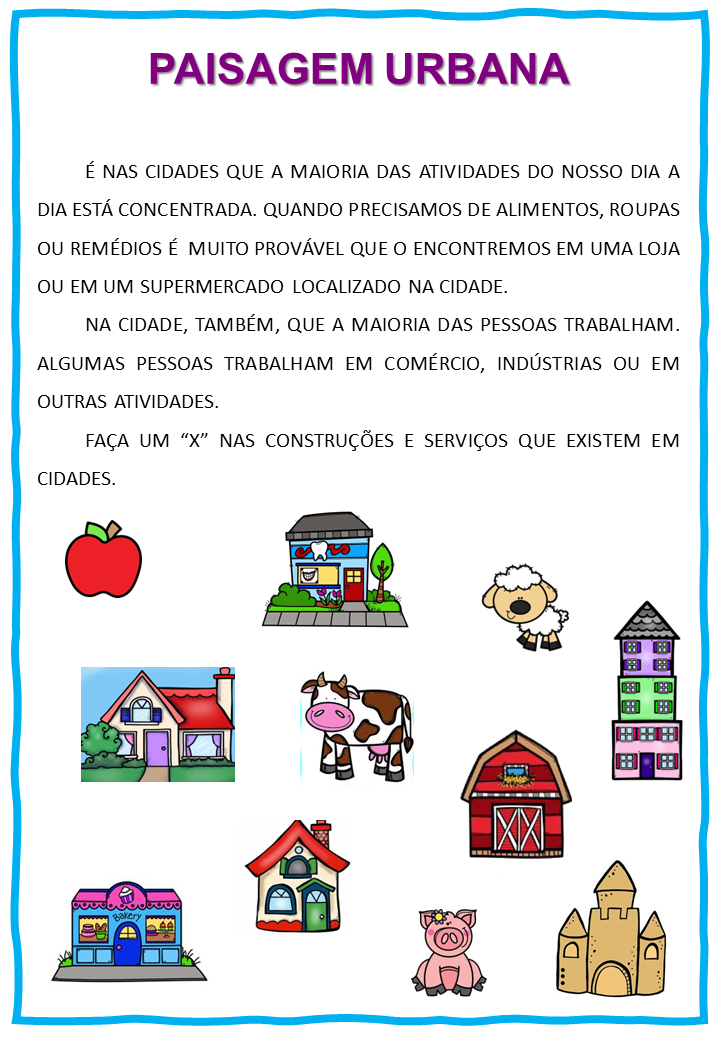 Miniatura: A VIDA RURAL E  URBANA