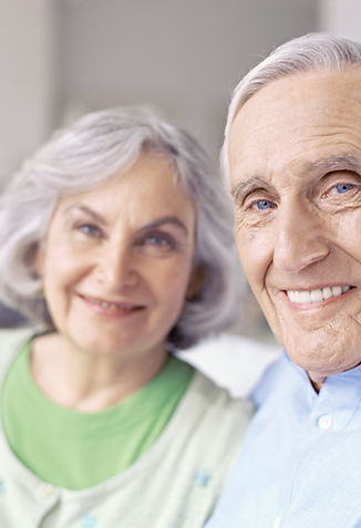 Smiling Senior Couple