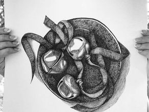 Silver Bells, Drawn in Ink