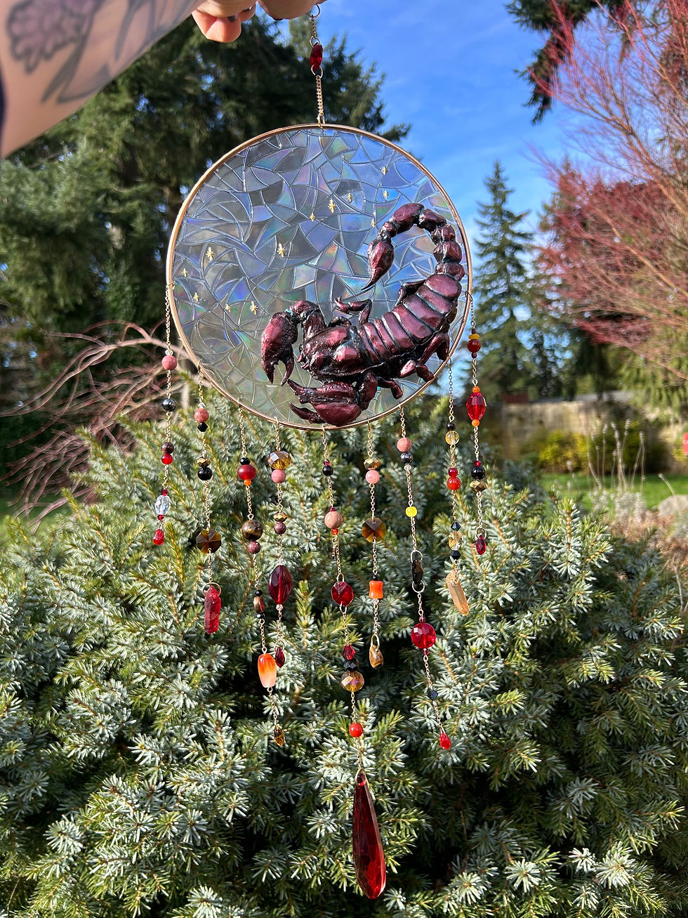 Thumbnail: Scorpio Sun Catcher 