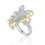 Thumbnail: DIAMOND RING IN 18K GOLD "HARMONIA"