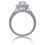 Thumbnail: SOLITAIRE DIAMOND RING "AMARA"