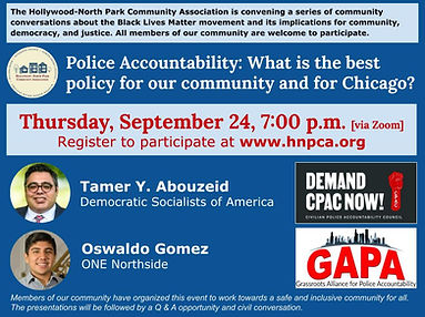 HNPCA Community Conversation on Police A