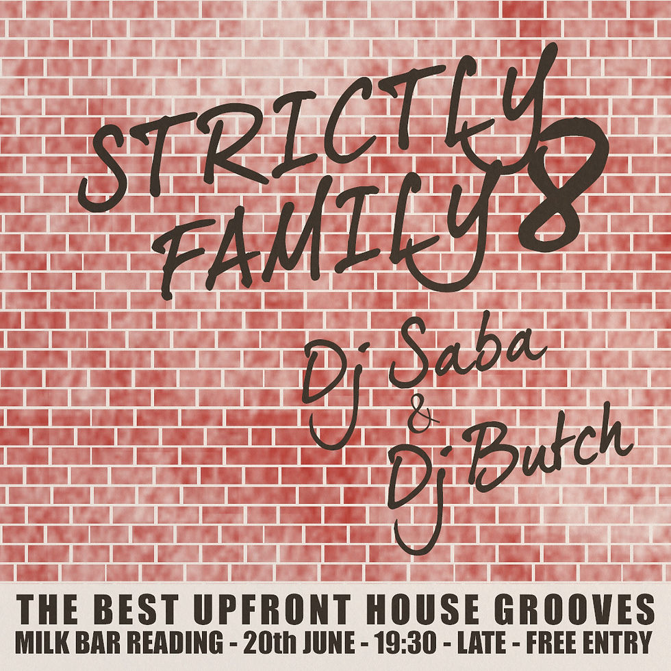 Strictly Family 8 Dj Saba + Dj Butch