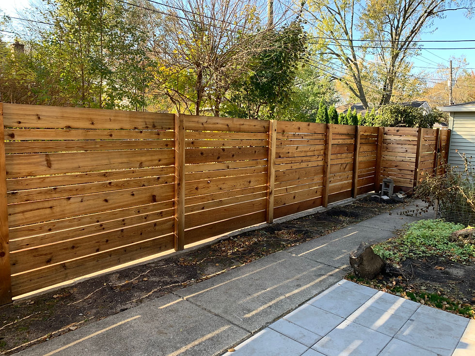 Horizontal Fence