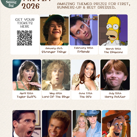 2026 TRIVIA THEMES ARE HERE