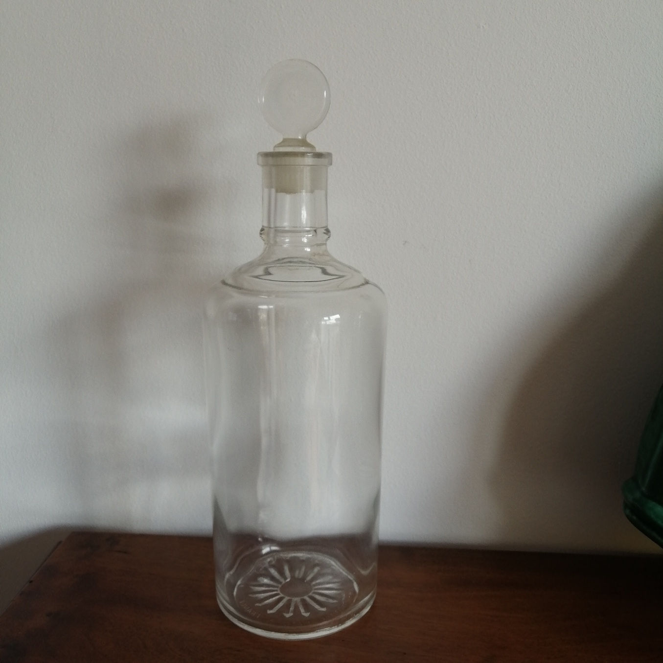 Ancien flacon en verre Roger & Gallet