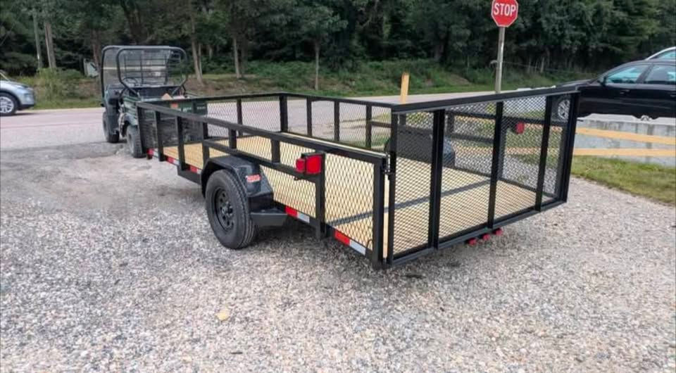 Thumbnail: 2025 Nolan 7 x 14 utility 24" mesh sides