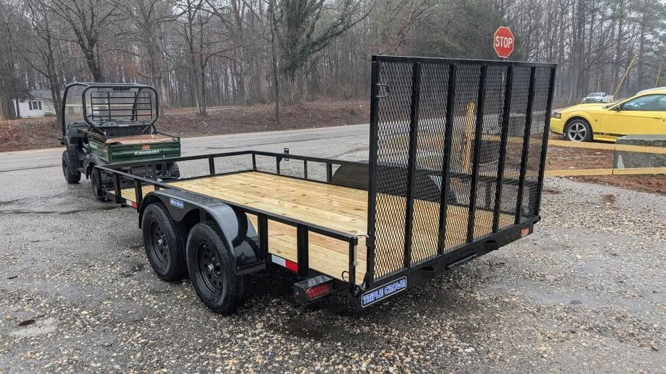 Thumbnail: 2026 Triple Crown 7 x 14 landscape trailer