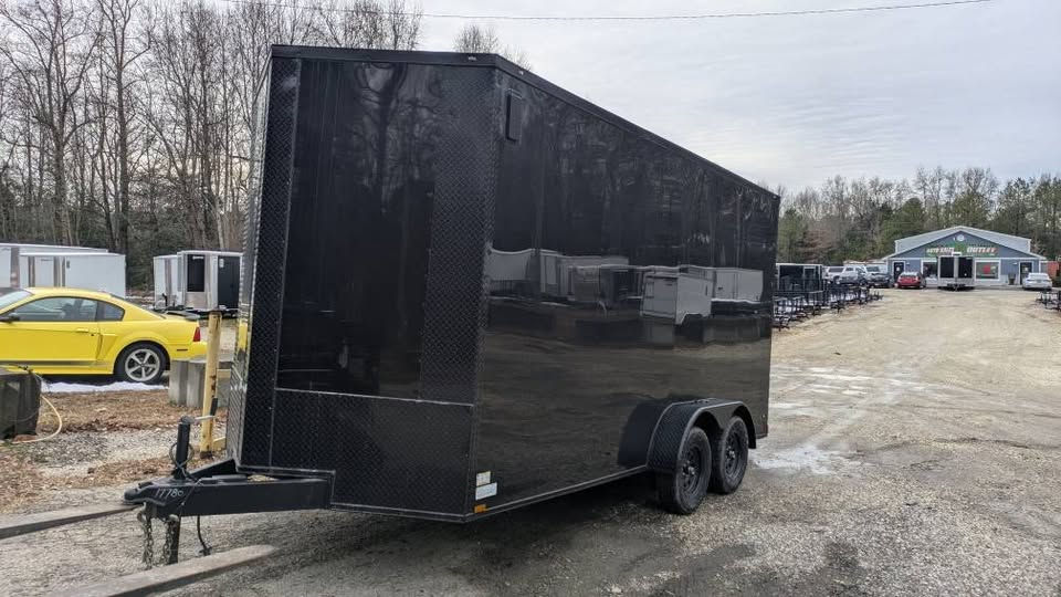 Thumbnail: 2026 Xtreme Blackout 7 x 16 7'6" roof. 080 polycore