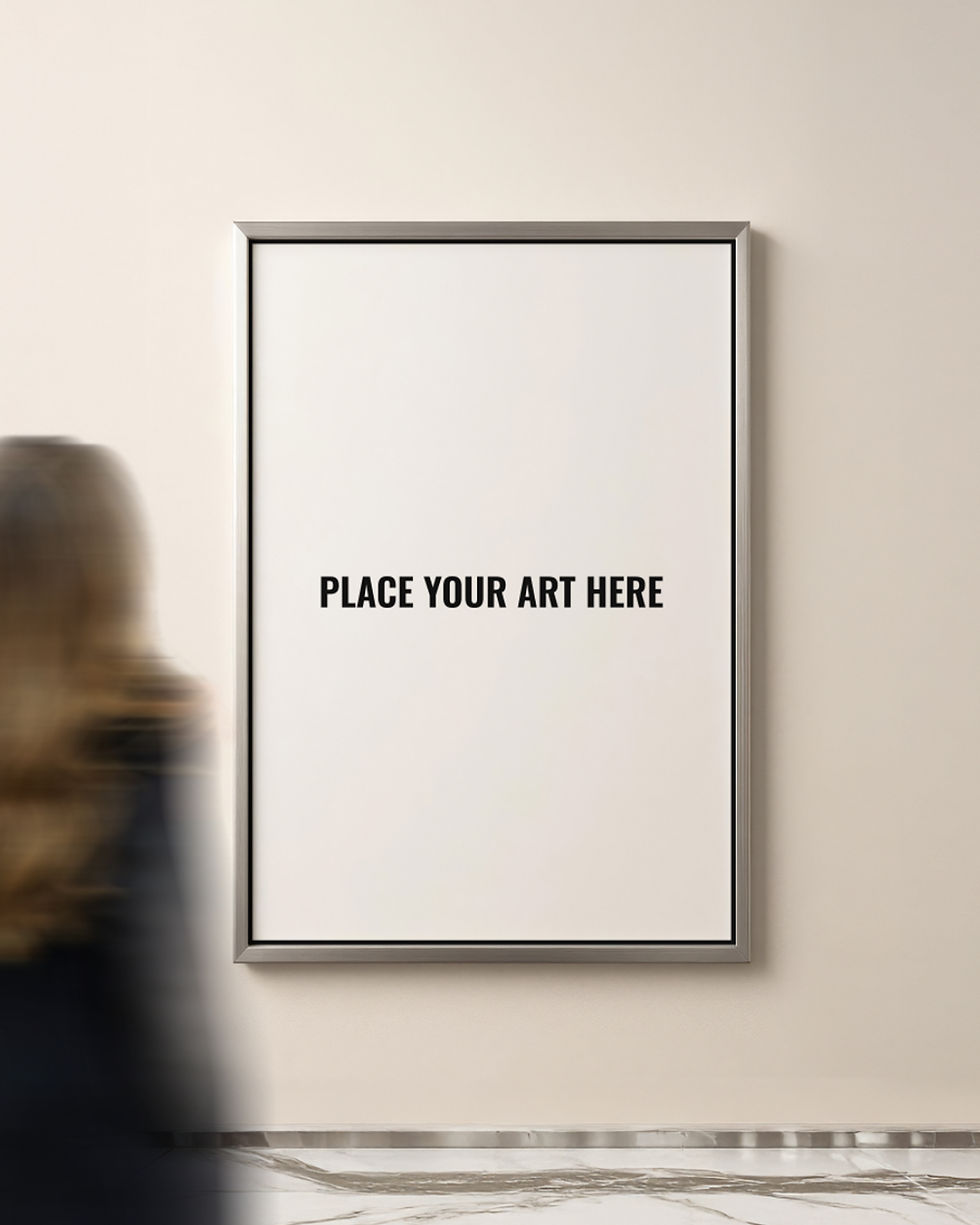 Miniaturbild: Silver Frame Premium Gallery Mockups