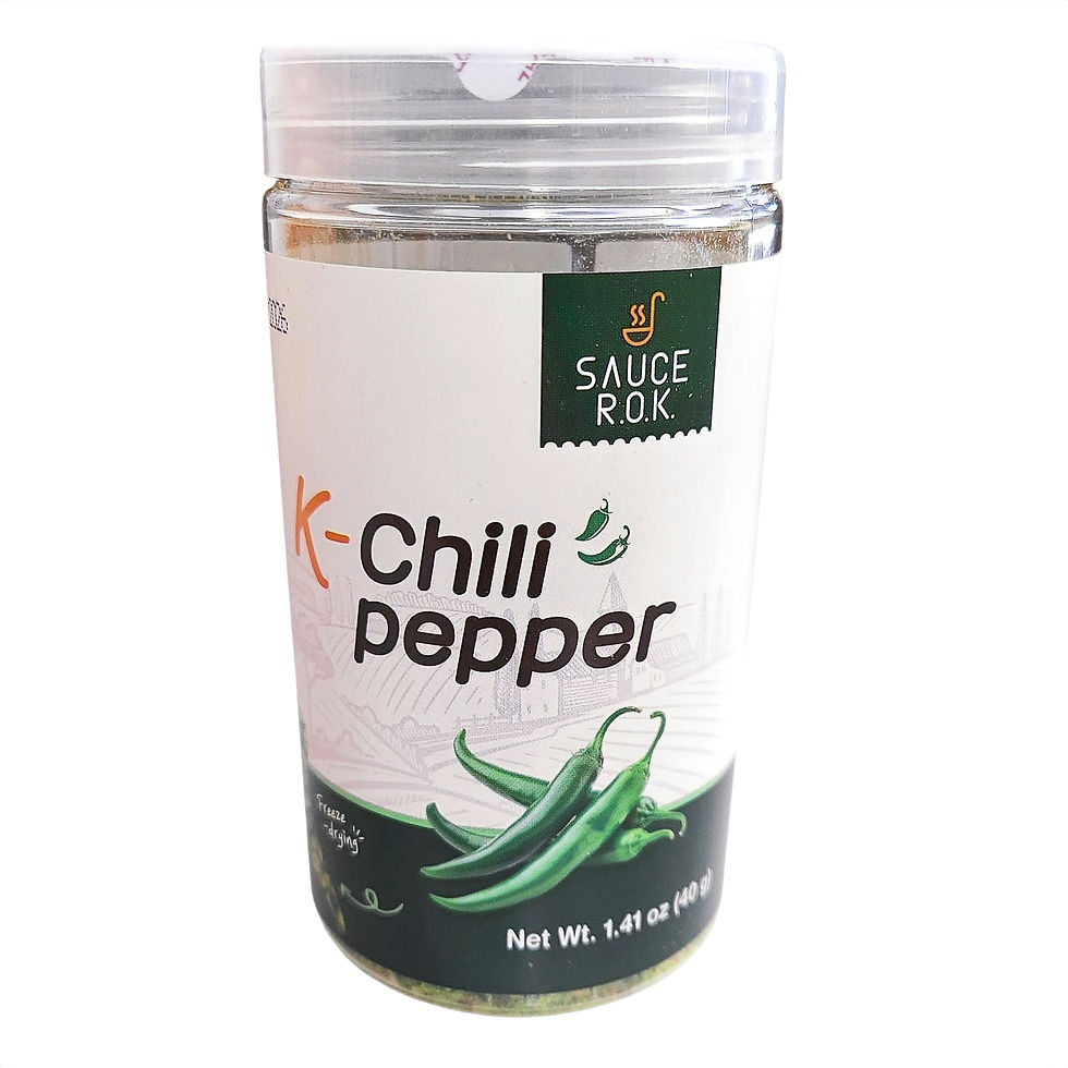 쏘스락 동결건조 청양고추 (Sauce R.O.K Freeze-Dried Chili Pepper) 40g