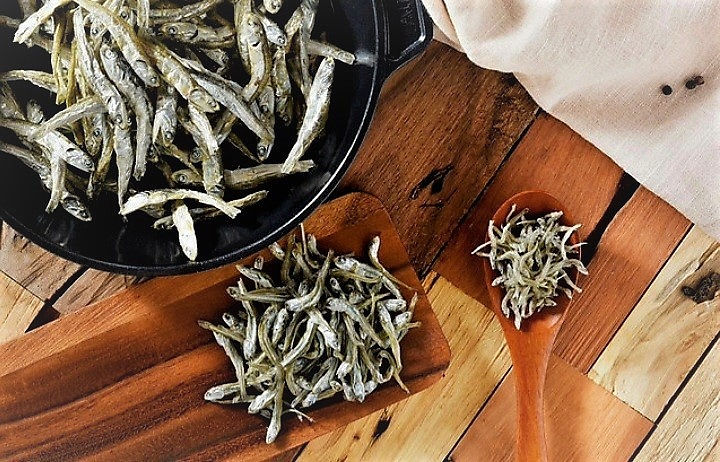 Thumbnail: 거제 정치망 멸치(중멸치)250g- Dried Anchovies (medium size)