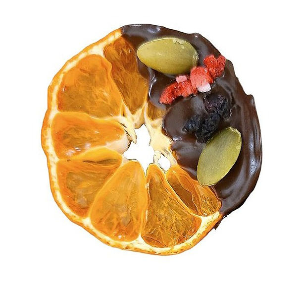 귤말랭이 쵸코데코 쿠키(Dried Tangerine & Choco decorated cookies; SAGITTARIUS)