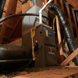 95% Efficiency Attic Furnace