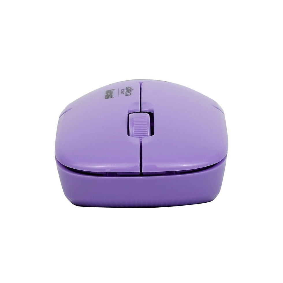 縮圖：Anitech x Sanrio เมาส์ไร้สาย+แผ่นรองเมาส์ KU-WMP01-PU Purple