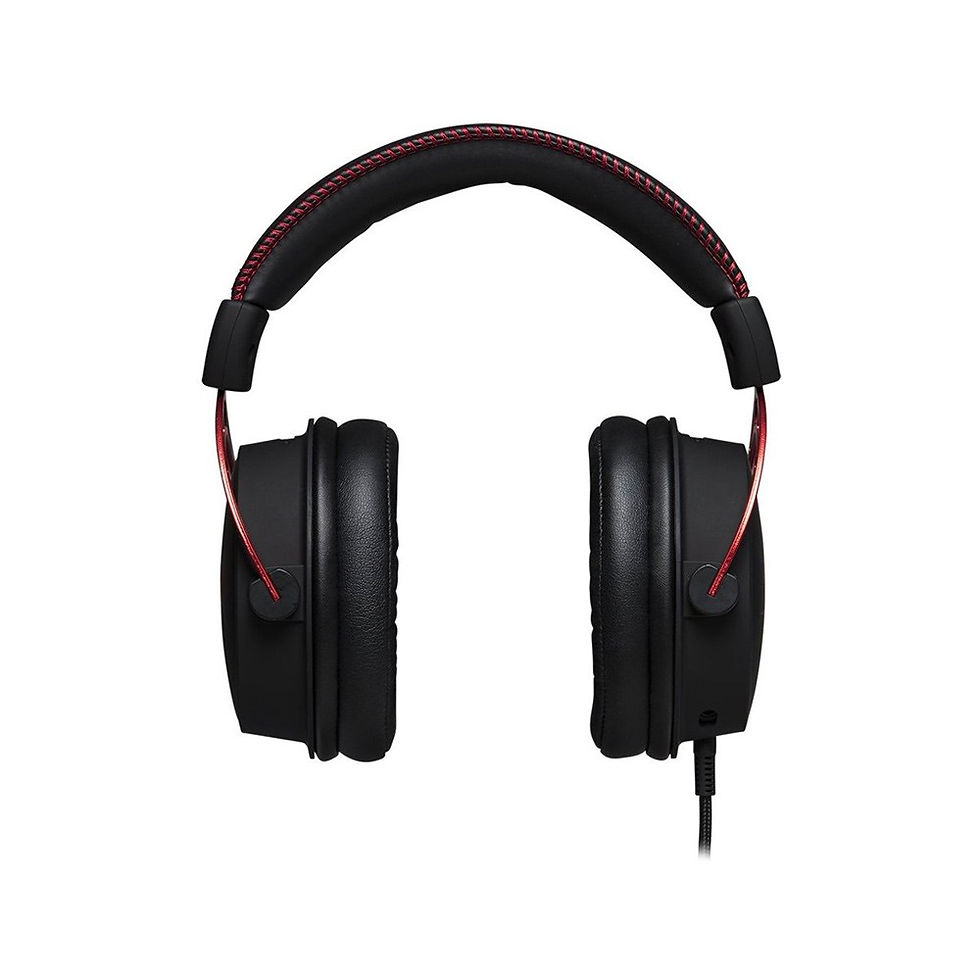 ภาพขนาดย่อ: หูฟังเกมมิ่ง HyperX Gaming Headset Cloud Alpha Red