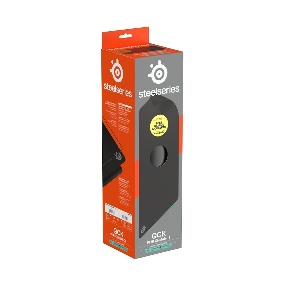 縮圖：แผ่นรองเมาส์ SteelSeries Gaming Mouse Pad Qck Performance Balance XL