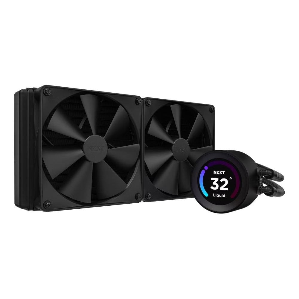 ชุดระบายความร้อนซีพียู NZXT CPU Liguid Cooling KRAKEN ELITE 280 BLACK : RL-KN28E