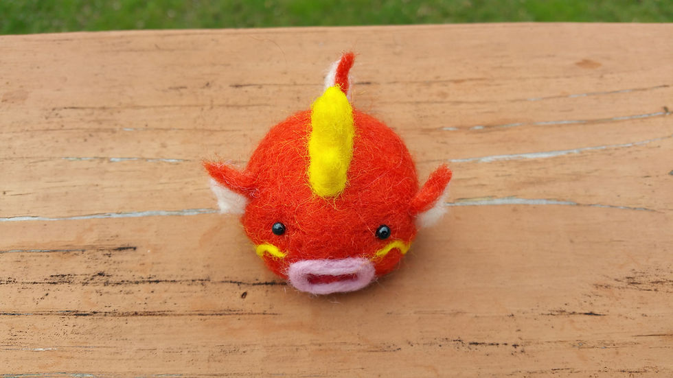 섬네일: 귀여운 니들펠트 포켓몬 -Magikarp