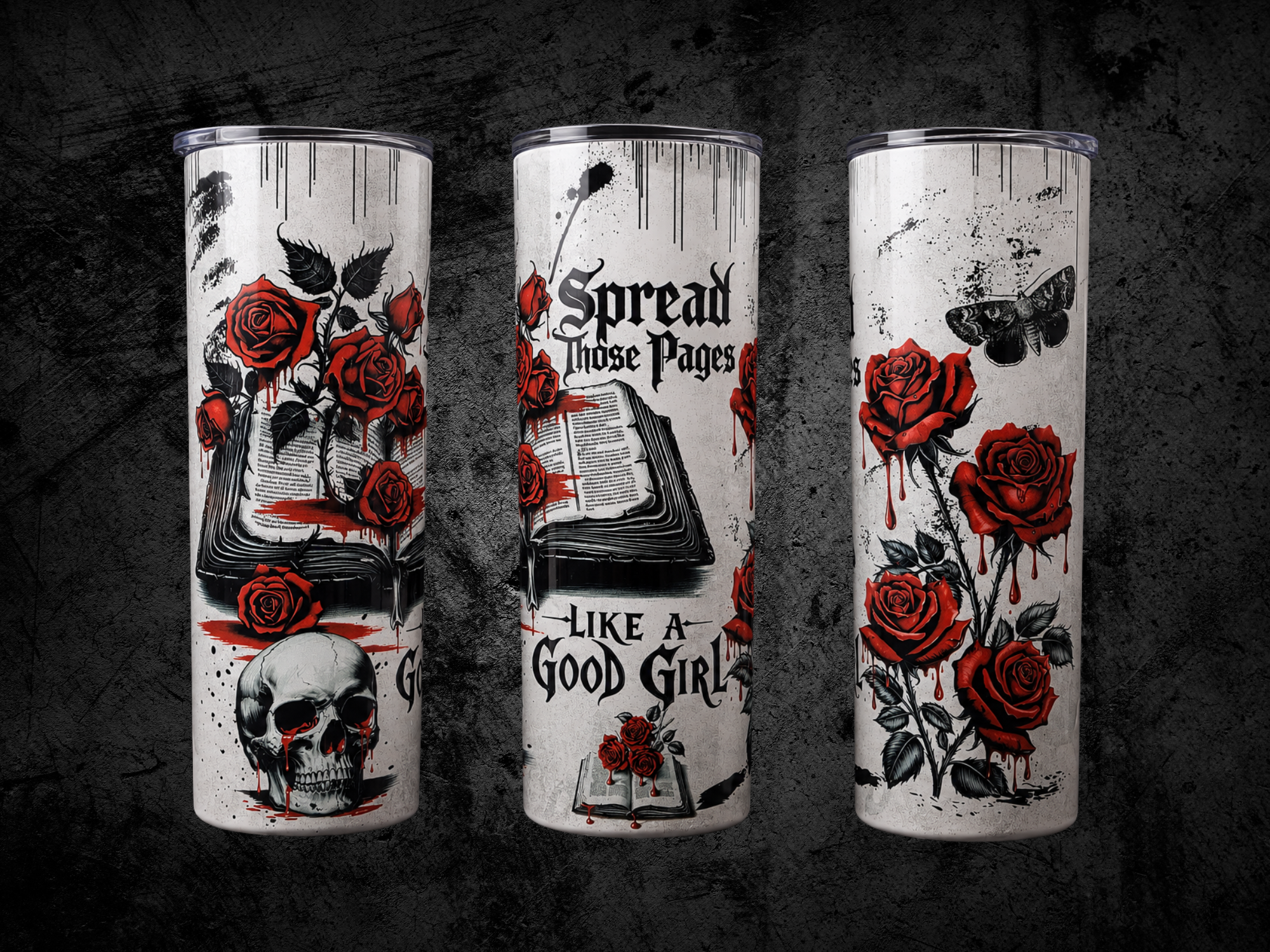 Spread Those Pages Like a Good Girl Tumbler