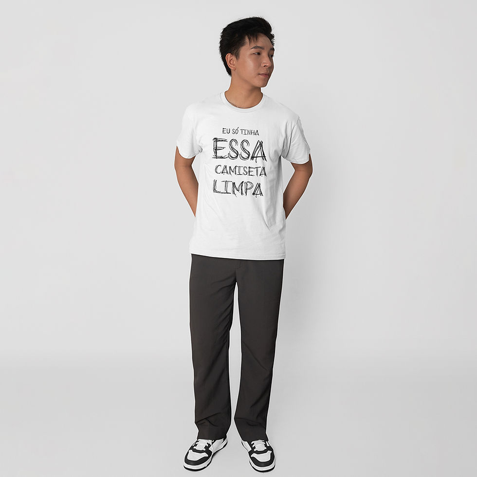 Miniatura: Camiseta Masculina Última Camiseta Limpa