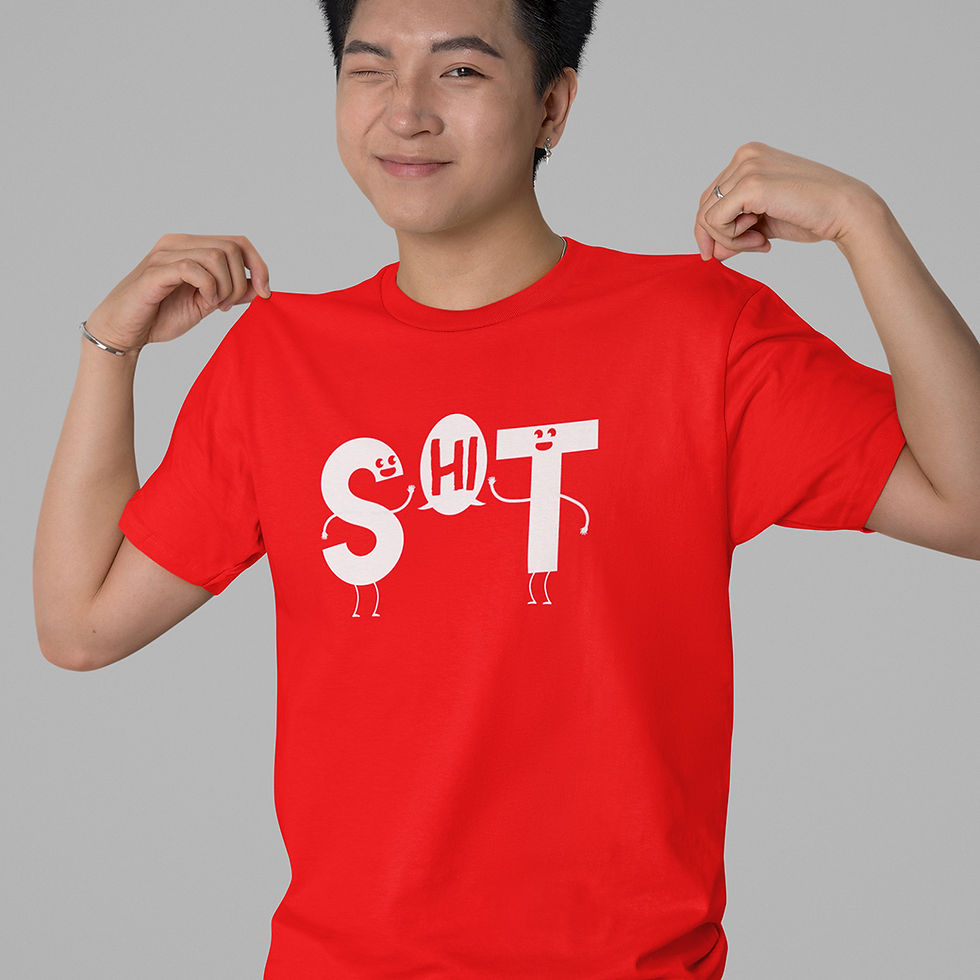 Miniatura: Camiseta Masculina S HI T Saudação