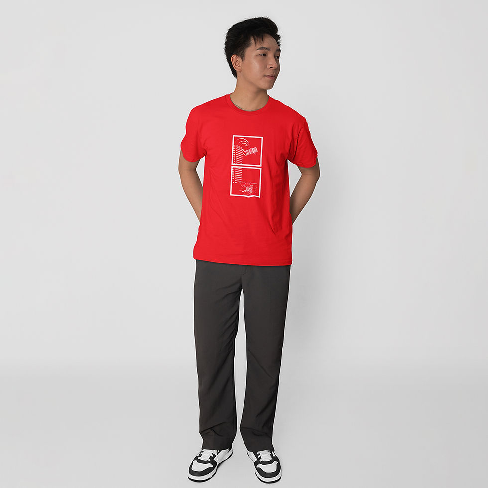 Miniatura: Camiseta Masculina Código de Barras Suicida Qr Code