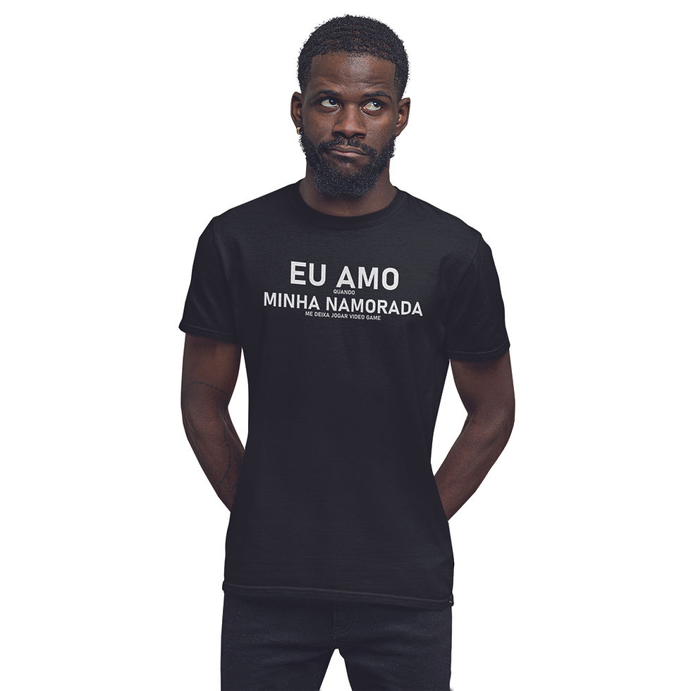 Miniatura: Camiseta Masculina Eu Amo Minha Namorada